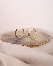 Load image into Gallery viewer, Nadine Hoop Earrings (Yellow Gold)
