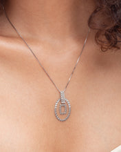 Load image into Gallery viewer, Open Oval Necklace
