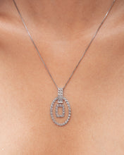 Load image into Gallery viewer, Open Oval Necklace
