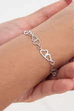 Load image into Gallery viewer, Twin Hearts Bracelet
