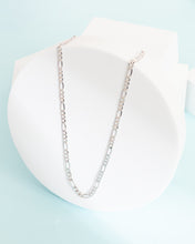 Load image into Gallery viewer, White Figaro Chain Necklace
